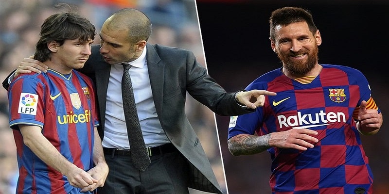 Đội bóng đầu tiên được Pep dẫn dắt là Barcelona